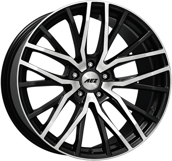 AEZ Panama Dark 20x10 ET39 5x130 Gunmetal / Polished (Load Rated 920kg) (APA0PLFP39E)