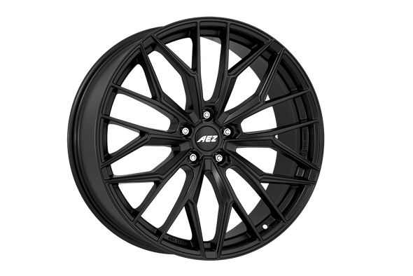 AEZ Porto black 19x8 ET45 5x108 Black Matt (Load Rated 810kg) (APR9KHKA45E)