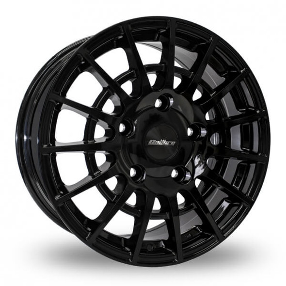 Calibre T-Sport 16x6.5 ET55 5x130 Black (Load Rated 1250kg) (L6655130GB8255)