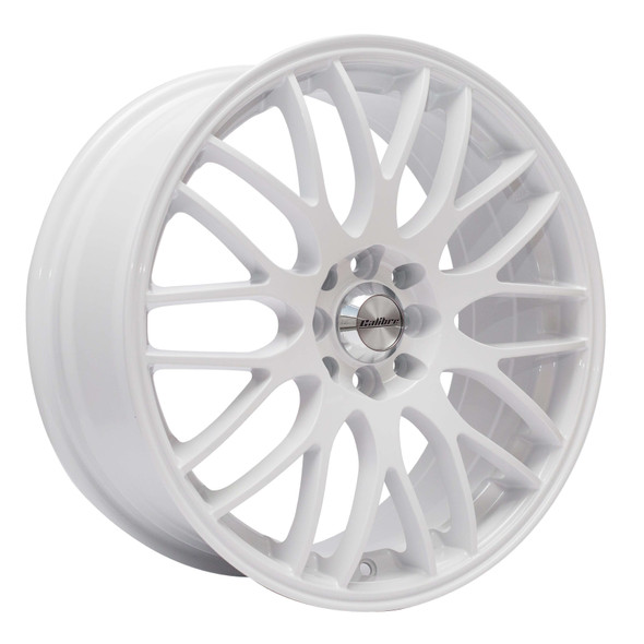 Calibre Motion 17x7 ET40 4x100 White (Load Rated 500kg) (Y770J-LWA0140)