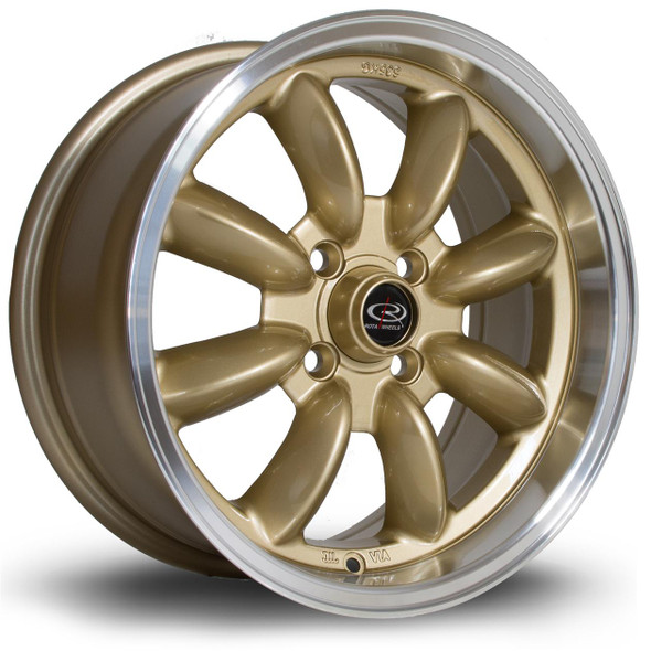 Rota RB 15x7 ET30 4x100 RLGold (RB157015C1P30RLPG0671) www.srbpower.com