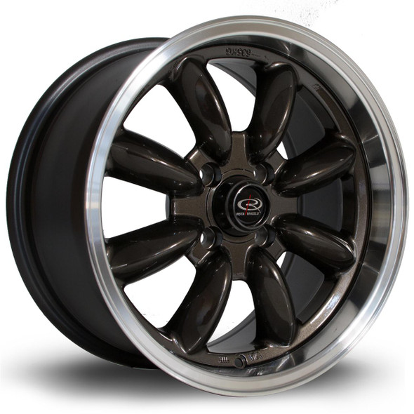 Rota RB 15x8 ET30 4x100 RLGunmetal (RB158015C1P30RLGM0671) www.srbpower.com