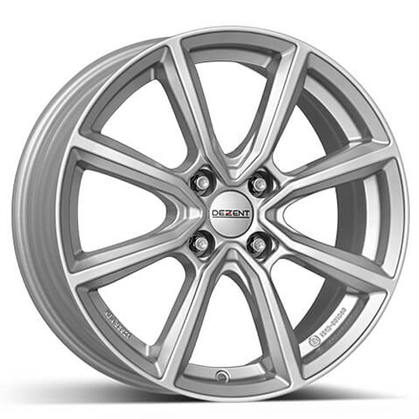 Dezent TN silver 15x6 ET45 4x108 Silver (Load Rated 590kg) (TTNK3SA45E)