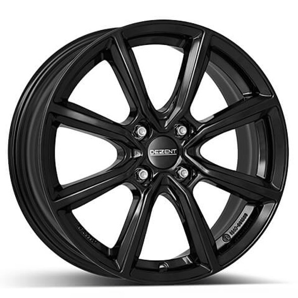 Dezent TN black 17x7 ET45 4x100 Black (Load Rated 630kg) (TTNY2BA45)