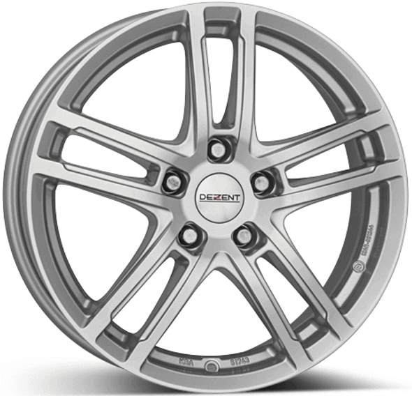 Dezent TZ 17x7 ET41 5x112 Silver (Load Rated 750kg) (TTZY8SA41E)