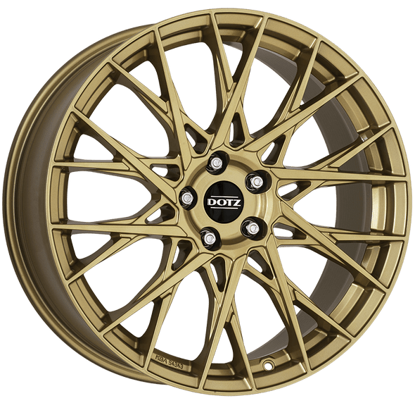 Dotz Fuji gold 19x8 ET48 5x114.3 Gold (Load Rated 780kg) (OFU9K0DA48)