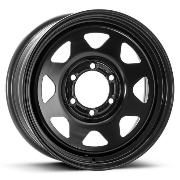 Dotz Dakar 15x7 ET-12 5x139.7 Gloss Black (Load Rated 730kg) (OR5NB)