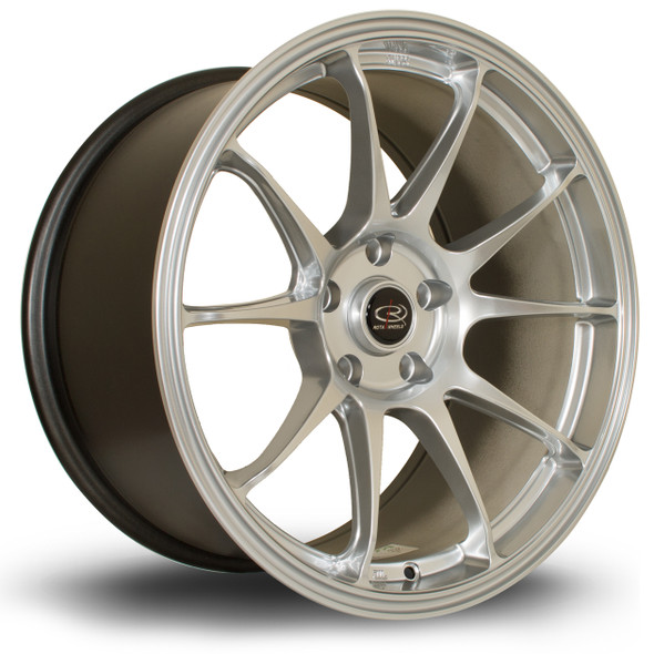 Rota Titan 18x9.5 ET30 5x114 HSilver (TITR9518D1P30PCHS0730) www.srbpower.com