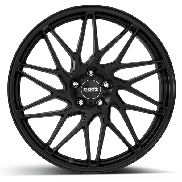 Dotz Tanaka black 19x8.5 ET25 5x112 Black Matt (Load Rated 750kg) (OTA9L8KA25)