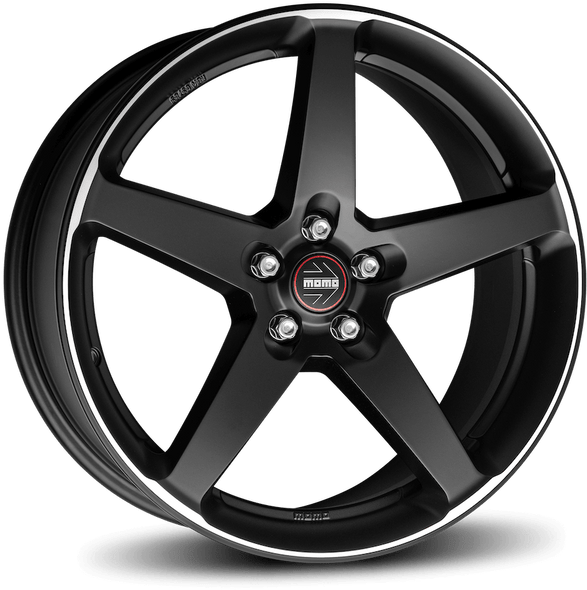 MOMO Five 17x7 ET40 5x108 Matt Black (Load Rated 690kg) (WFIB70740508E)