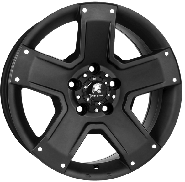 Tomahawk Outlaw 17x8 ET35 5x120 Matt Black (Load Rated 1250kg) (P7805120MB2135)