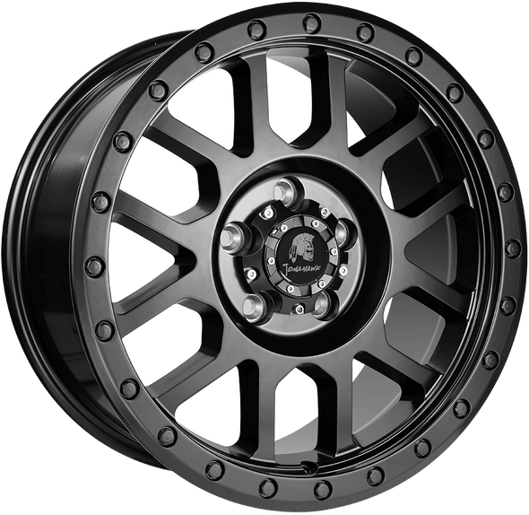 Tomahawk Kato 17x8 ET30 5x120 Satin Black (Load Rated 1250kg) (P7805120SB9430)