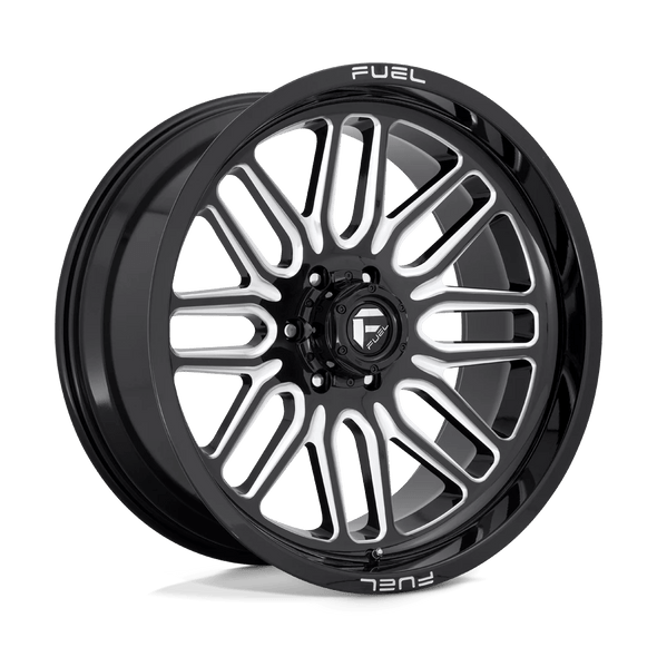 Fuel D662 IGNITE 20x10 ET-18 5x127 78.10mm GLOSS BLACK MILLED (Load Rated 1043kg)