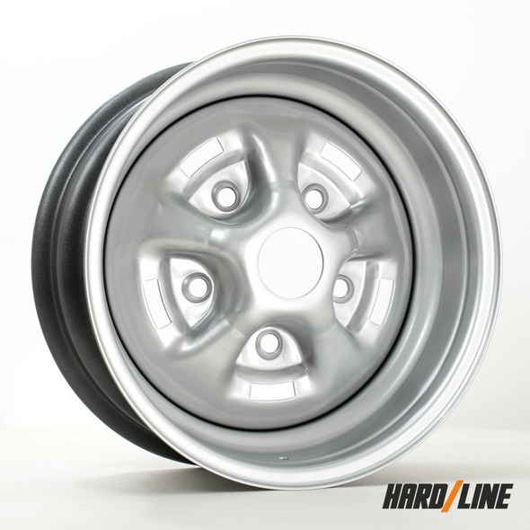 Hardline (Steel Wheels) SW RRST 16x7 ET8 5x165.1 mm Silver (Load Rating 1200kg) (SW-RRST7016L1P08PCPS)