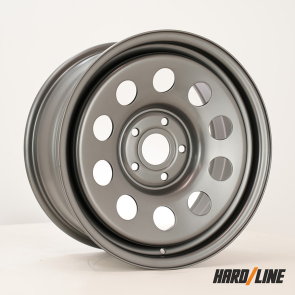 Hardline (Steel Wheels) SW Modular 17x8 ET35 5x120 65.1mm Gunmetal (Load Rating 1200kg) (SW-MODX8017K1P35PCGM0651)