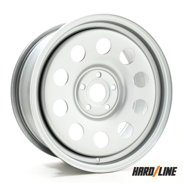 Hardline (Steel Wheels) SW Modular 17x7.5 ET38 5x112 57.1mm Silver (Load Rating 1200kg) (SW-MODX7517E1P38PCPS0571)