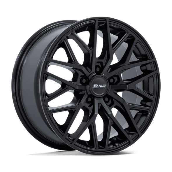 Petrol PE004 P3E 20x8.5 ET35 5x120 74.10mm MATTE BLACK (Load Rated 943kg)