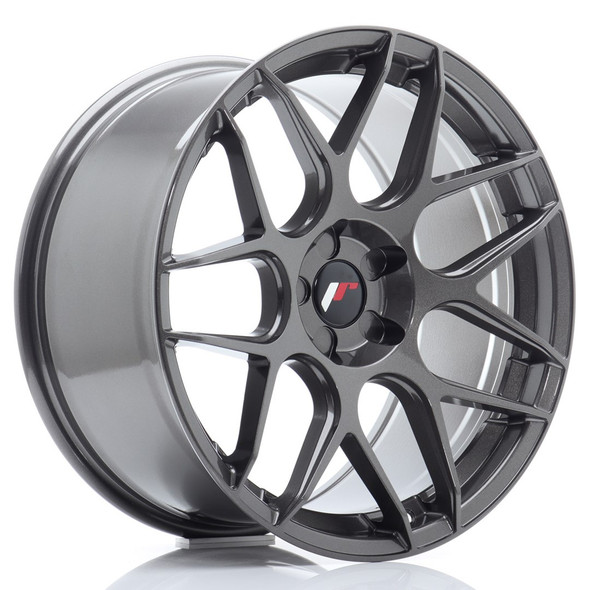 JR Wheels JR18 19x9.5 ET22-35 5H CUSTOM PCD 74.1mm Hyper Gray