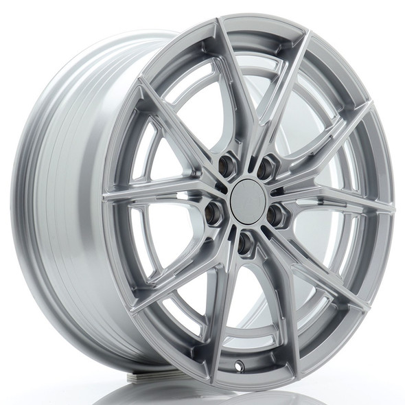 JR Wheels JR50 18x8 ET45 5x112 66.6mm Hyper Silver