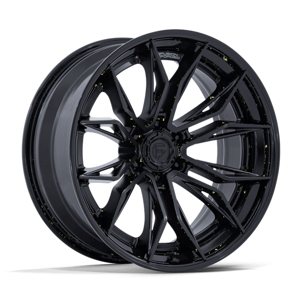 Fuel FC404 MUTINY 22x10 ET-18 8x170 125.10mm MATTE BLACK W/ GLOSS BLACK LIP (Load Rated 1678kg)