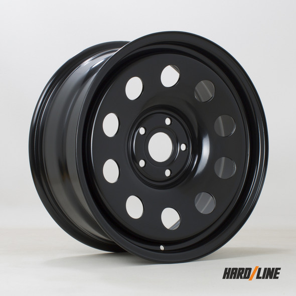 Hardline (Steel Wheels) SW Modular 18x8 ET35 5120 72.6mm Gloss Black (Load Rating 1200kg) (SW-MODX8018K1P35PCYB0726)
