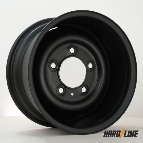 Hardline (Steel Wheels) SW STLD 16x8 ET0 5x165.1 115mm Satin Black (Load Rating kg) (SW-STLD8016L1P00PCFB1150)