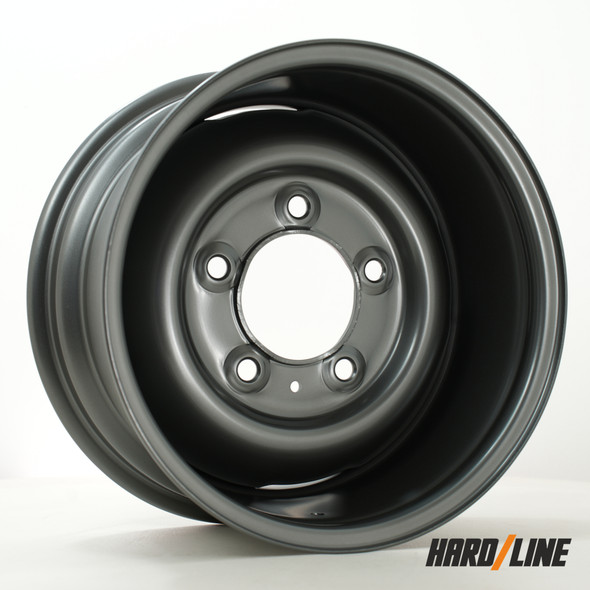 Hardline (Steel Wheels) SW STLD 16x8 ET0 5x165.1 115mm Gunmetal (Load Rating kg) (SW-STLD8016L1P00PCGM1150)
