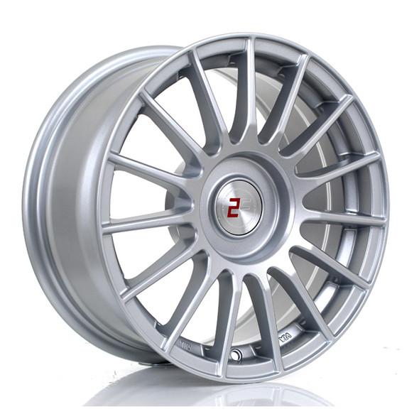 2FORGE ZF1 15x6 3x112 ET15 to 50 SILVER (Load Rated 690kg) www.srbpower.com