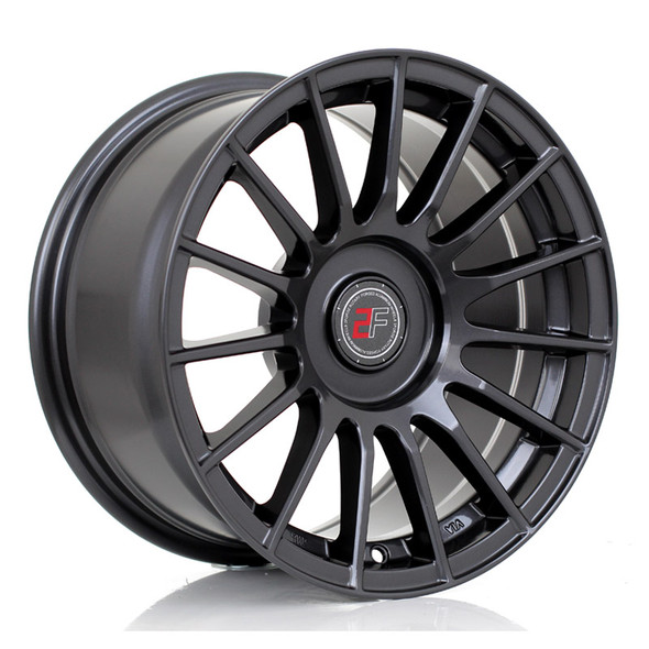 2FORGE ZF1 15x8 3x112 ET20 to 50 GLOSS GUNMETAL (Load Rated 690kg) www.srbpower.com