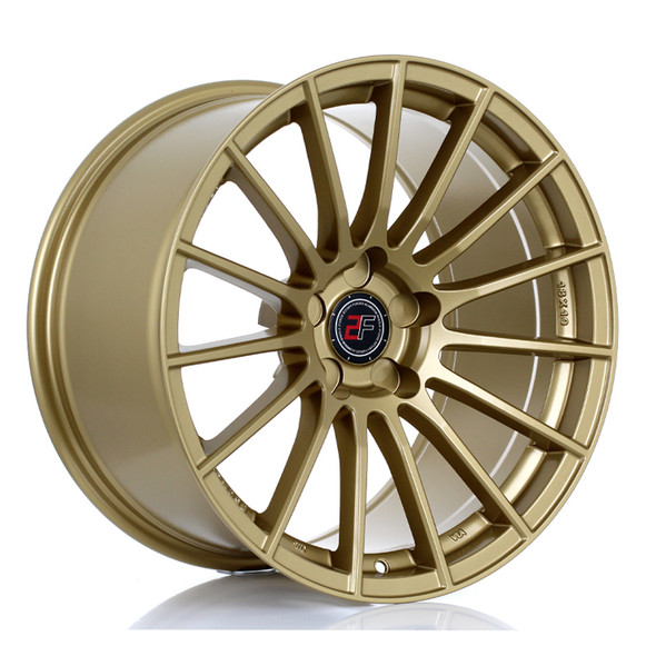 2FORGE ZF1 17x8 CUSTOM PCD ET10 to 58 GOLD (Load Rated 690kg) www.srbpower.com