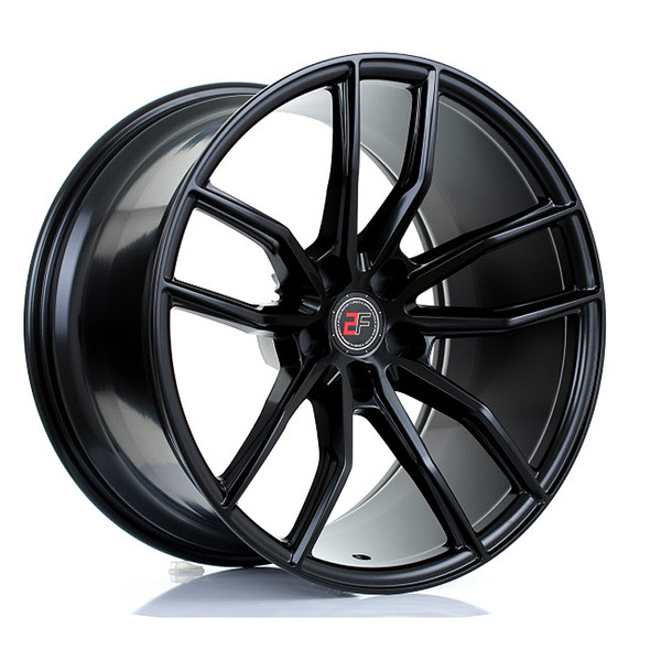 2FORGE ZF4 20x11 CUSTOM PCD ET5 to 50 MATT BLACK (Load Rated 815kg) www.srbpower.com