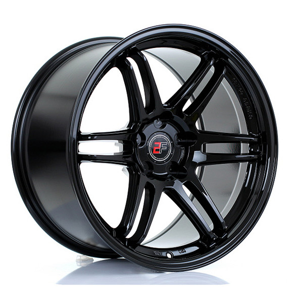 2FORGE ZF5 18x10 CUSTOM PCD ET0 to 35 GLOSS BLACK (Load Rated 690kg) www.srbpower.com