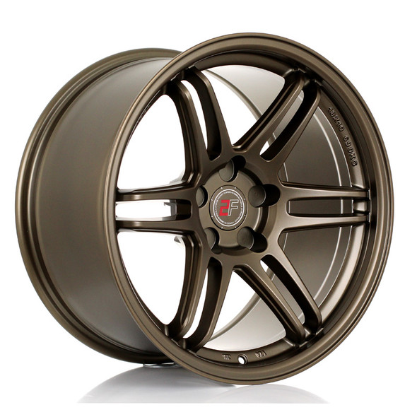 2FORGE ZF5 18x11 CUSTOM PCD ET15 to 50 MATT BRONZE (Load Rated 690kg) www.srbpower.com