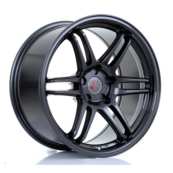 2FORGE ZF5 18x9 CUSTOM PCD ET0 to 35 GLOSS GUNMETAL (Load Rated 690kg) www.srbpower.com
