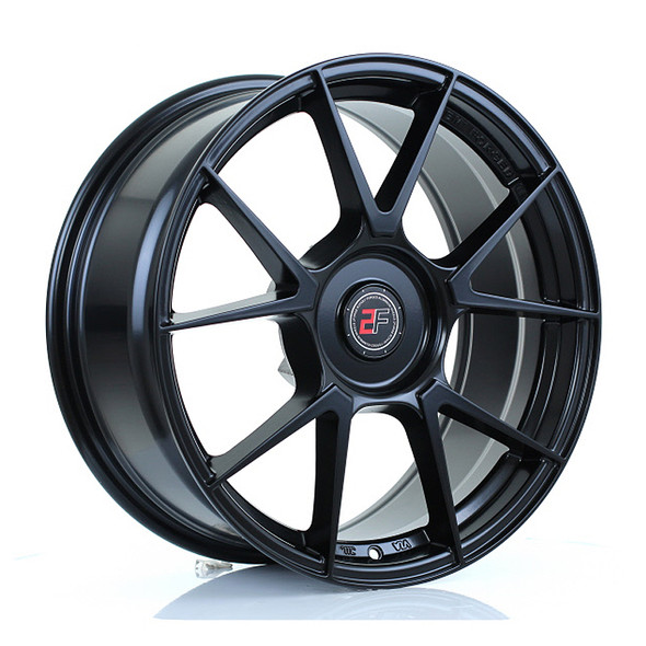 2FORGE ZF6 18x8 CUSTOM PCD ET0 to 45 MATT BLACK (Load Rated 690kg) www.srbpower.com
