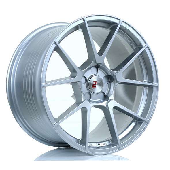 2FORGE ZF6 18x10 CUSTOM PCD ET6 to 50 SILVER (Load Rated 690kg) www.srbpower.com