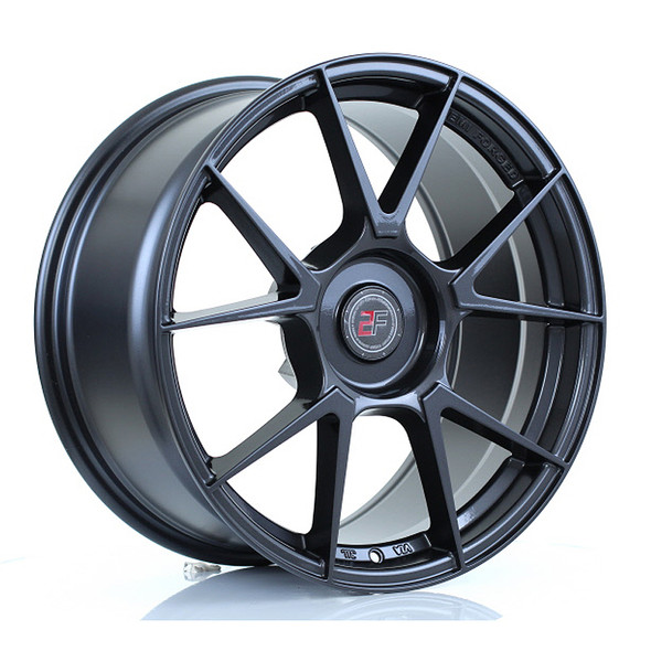 2FORGE ZF6 18x9 CUSTOM PCD ET12 to 50 GLOSS GUNMETAL (Load Rated 690kg) www.srbpower.com