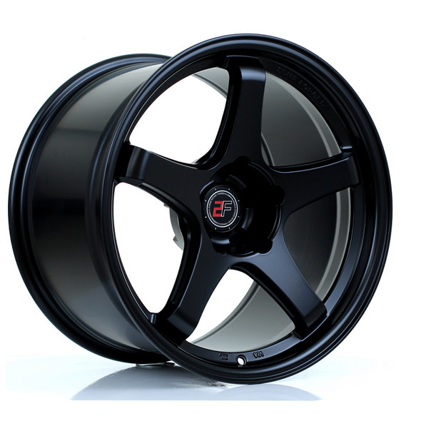 2FORGE ZF7 18x11 CUSTOM PCD ET18 to 38 MATT BLACK (Load Rated 690kg) www.srbpower.com