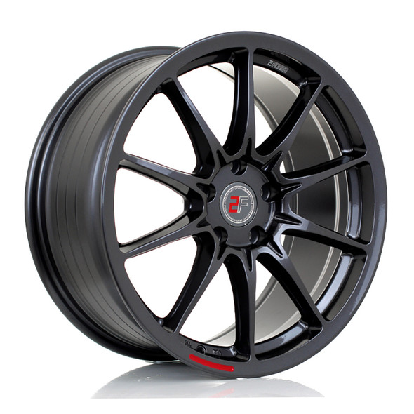 2FORGE ZF8 18x8.5 CUSTOM PCD ET5 to 50 GLOSS GUNMETAL (Load Rated 850kg) www.srbpower.com