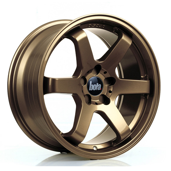 BOLA B1 18x8.5 CUSTOM PCD ET40 to 45 GLOSS BRONZE (Load Rated 700kg) www.srbpower.com