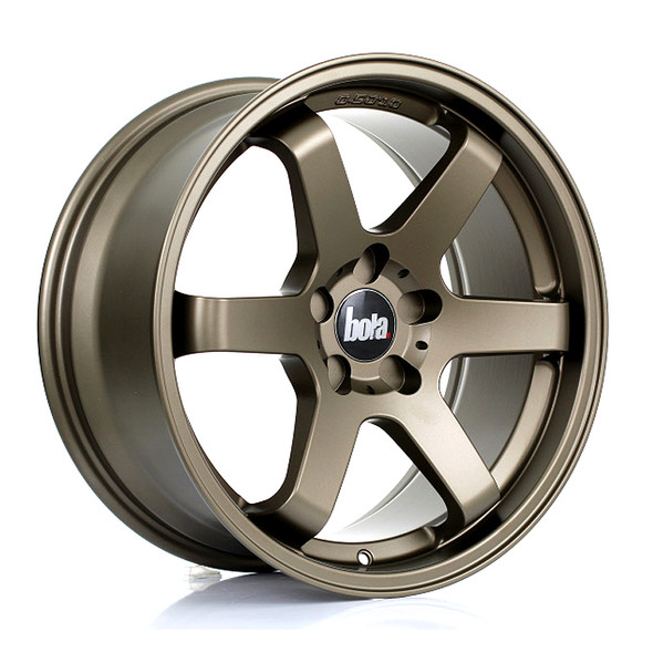 BOLA B1 18x8.5 CUSTOM PCD ET40 to 45 MATT BRONZE (Load Rated 700kg) www.srbpower.com