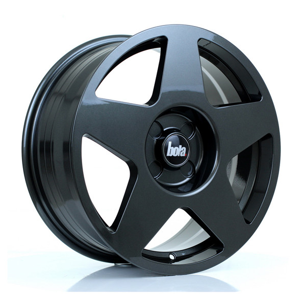 BOLA B10 17x7.5 CUSTOM PCD ET40 to 45 GLOSS GUNMETAL (Load Rated 690kg) www.srbpower.com