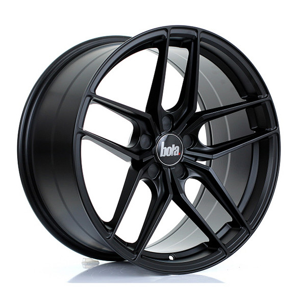 BOLA B11 19x9.5 CUSTOM PCD ET25 to 45 MATT BLACK (Load Rated 735kg) www.srbpower.com