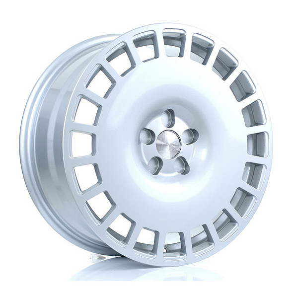 BOLA B12 18x8 CUSTOM PCD ET30 to 45 CRYSTAL SILVER (Load Rated 700kg) www.srbpower.com