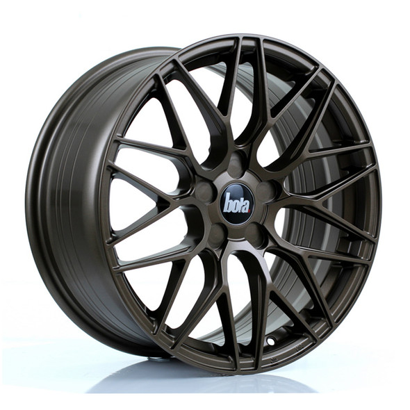 BOLA B17 17x8 CUSTOM PCD ET35 to 45 MATT BRONZE (Load Rated 690kg) www.srbpower.com