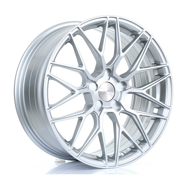 BOLA B17 19x8.5 CUSTOM PCD ET40 to 45 CRYSTAL SILVER (Load Rated 735kg) www.srbpower.com