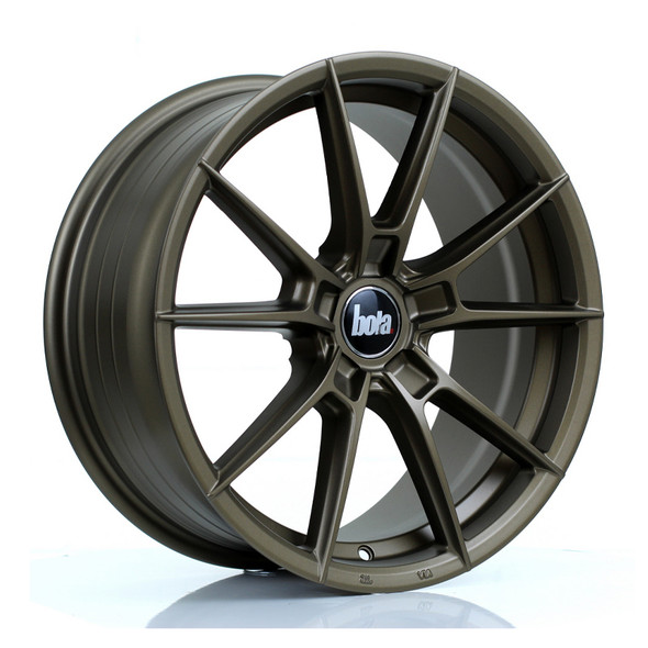 BOLA B19 17x7.5 CUSTOM PCD ET40 to 45 MATT BRONZE (Load Rated 700kg) www.srbpower.com