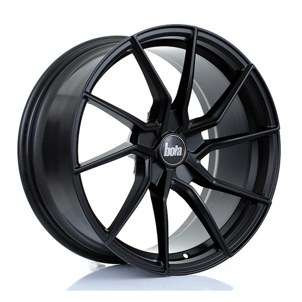 BOLA B25 18x8.5 CUSTOM PCD ET25 to 45 MATT BLACK (Load Rated 700kg) www.srbpower.com