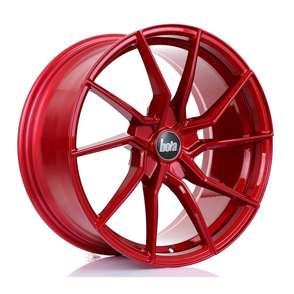 BOLA B25 18x8.5 CUSTOM PCD ET25 to 45 CANDY RED (Load Rated 700kg) www.srbpower.com