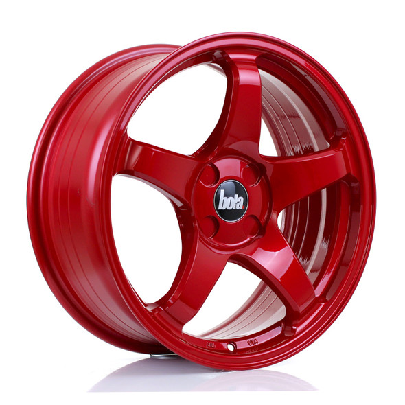 BOLA B2R 17x7.5 4x108 ET40 CANDY RED (Load Rated 690kg) www.srbpower.com